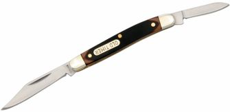 Schrade Old Timer 2 3/4&quot; Minuteman coltello tascabile 5,1 cm, Staglon - plastica, 2 lame