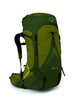 OSPREY Zaino da trekking ATMOS AG LT 65,  scenic valley/green peppercorn