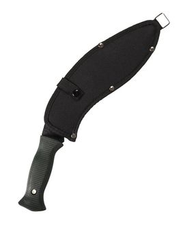 Mil-Tec Machete KUKRI nylon. fodero, nero