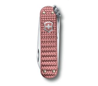 Victorinox Classic SD Precious Alox Gentle Rose coltello multifunzione 58 mm, rosa pallido