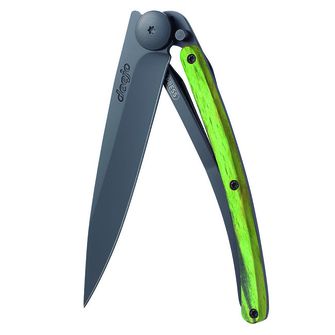 Coltello di chiusura Deejo Faggio verde nero