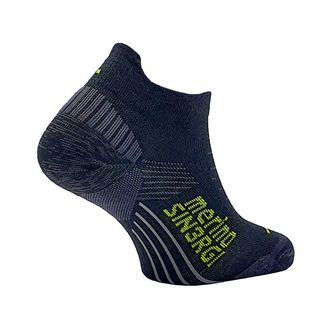 TEKO Calzini ultraleggeri da corsa MERINO eco RUN 1.0 ULTRA, nero