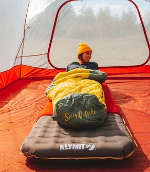 Klymit Materasso isolato per auto Klymaloft XL, rosso