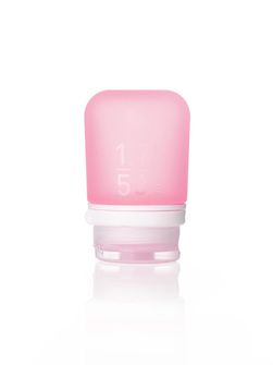 humangear GoToob+ Bottiglia/Contenitore da viaggio in silicone 53 ml, rosa