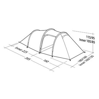 Tenda Robens Voyager EX per 3 persone