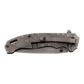 Herbertz TOP-Collection coltello da tasca a una mano 9 cm, acciaio inossidabile, aspetto gocce