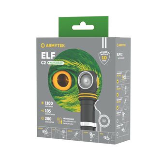 ArmyTek Elf C2 Torcia portatile a LED bianchi 1100 lm 4800 h 65 g