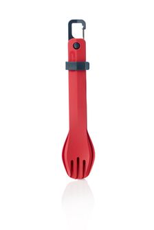 posate Humangear GoBites BIO K/F/S rosso