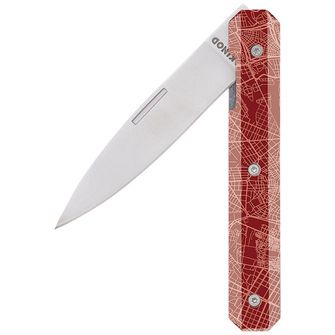 Akinod A03M00015 coltello da tasca 18h07, downtown rouge