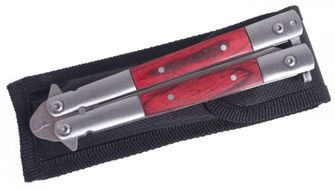 Coltello a farfalla pieghevole con custodia, classic