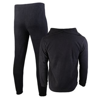 Intimo Mil-Tec Thermofleece con zip, nero