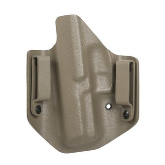 Fondina per pistola Direct Action® HK SFP OWB NO LIGHT - interamente in kydex - nero