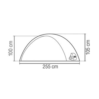 Tenda Coleman Darwin per 2 persone