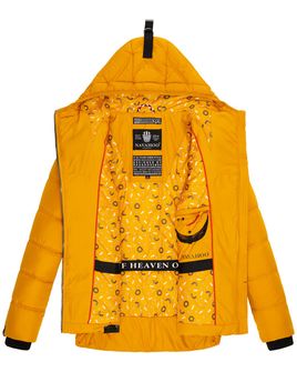 Navahoo RENESMEE giacca di transizione da donna, giallo