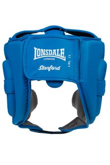 Lonsdale Stanford Box casco da allenamento con protezione per la testa, blu