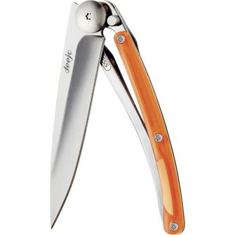 Coltello di chiusura Deejo arancione