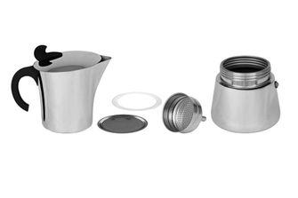 BasicNature Caffettiera espresso in acciaio inox per 2 tazze