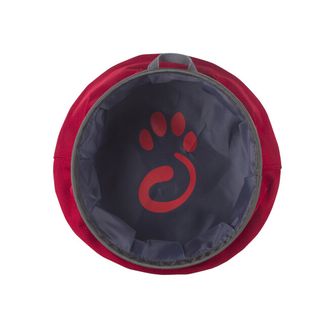 Mountain Paws Ciotola per cani, pieghevole L rosso