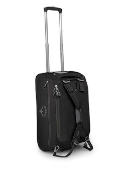 OSPREY borsa DAYLITE CARRY-ON WHLD DUFFEL 40, nero