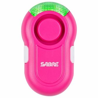 Allarme personale SABRE RED Clip-On LED, 120db, rosa
