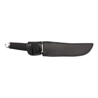 Coltello da cintura Herbertz, 18 cm Tanto, nero gommato