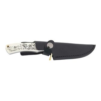 Coltello da cintura Herbertz Enten, Drop Point 10,3 cm, plastica, motivo anatra