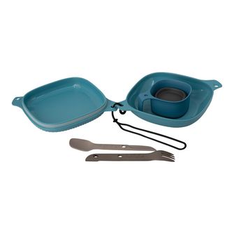 UCO Lunchbox 6 pezzi blu-grigio