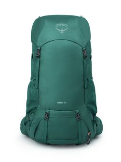 Zaino da trekking OSPREY RENN 65,  cascade blue/melon orange