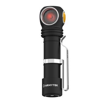 ArmyTek Wizard C2 WR Magnet Lampada frontale a LED bianchi e rossi con supporto magnetico 1100 lm potenza della batteria 3 h 65 g