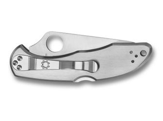 Spyderco Delica 4 Stainless coltello tascabile 7,5 cm, acciaio inossidabile