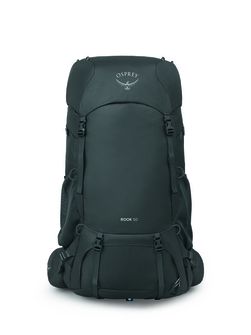 Zaino da trekking OSPREY ROOK 50,  dark charcoal/silver lining