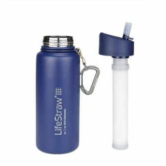 LifeStraw Go Bottiglia filtrante in acciaio inox 700ml blu