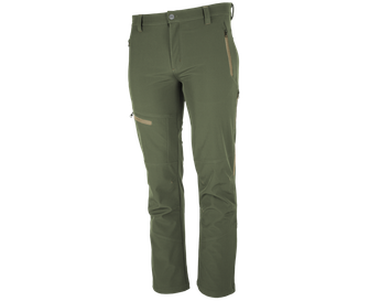 BENNON pantaloni softshell FORCE, verde/sabbia