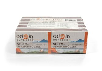 Origin Outdoors Fiammiferi impermeabili e antivento 10 scatole