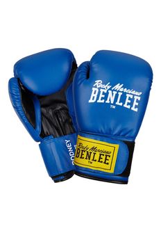 Guantoni da boxe in pelle BENLEE RODNEY, blu