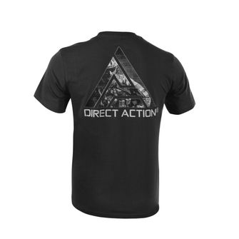 T-shirt Direct Action® Logo D.A. (#3) - Cotone - nero