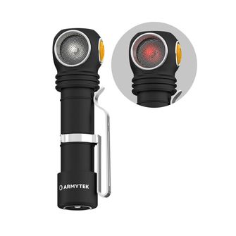 ArmyTek Wizard C2 WR Magnet Lampada frontale a LED bianchi e rossi con supporto magnetico 1100 lm potenza della batteria 3 h 65 g