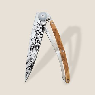 Coltello di chiusura Deejo Tattoo wood Jungle