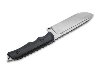 Böker Hermod 2.0 coltello da esterno con fodero, 10,6 cm, nero