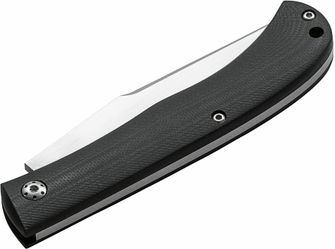 Böker Plus Slack coltello tascabile 8,2 cm, nero, G10