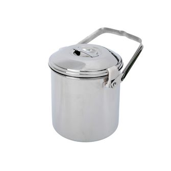 BasicNature Billy Can Pentola in acciaio inox da 1,4 l