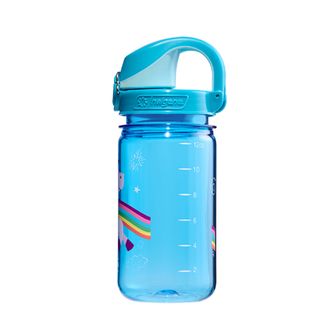 Nalgene Biberon per bambini Grip-n-Gulp Sustain 0,35 L blu unicorno