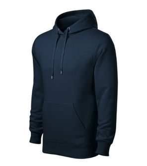 Felpa con cappuccio da uomo Malfini Cape, blu scuro