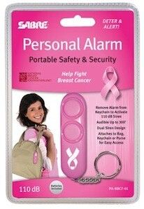 Allarme personale SABRE RED doppio, 120db rosa