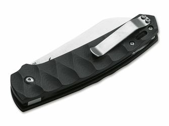 Böker Plus HADDOCK PRO coltello tascabile 8,7 cm, nero, G10, fodero in nylon