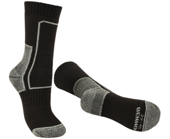 BENNON calzini da trekking TREK Sock nero/grigio