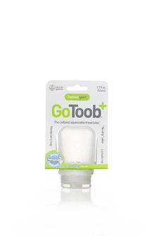 humangear GoToob+ Contenitore per liquidi in silicone &#039; 53 ml verde scuro