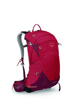 OSPREY Zaino da trekking STRATOS 24,  poinsettia red