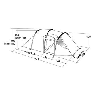 Tenda Robens Doppio Sognatore per 5 persone