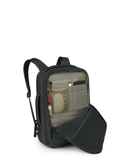 OSPREY borsa AOEDE BRIEFPACK 22, nero